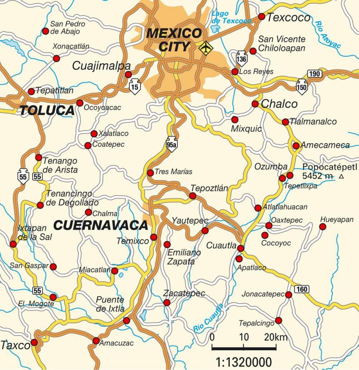 ciudad Meksiko kartta