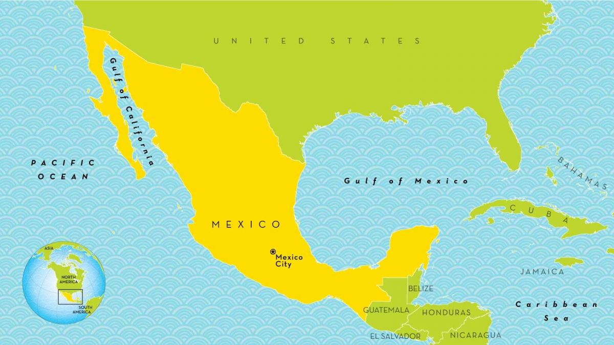 kartta Mexico City